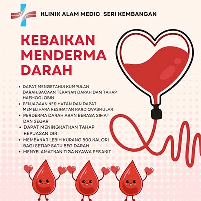 Kebaikan Menderma Darah